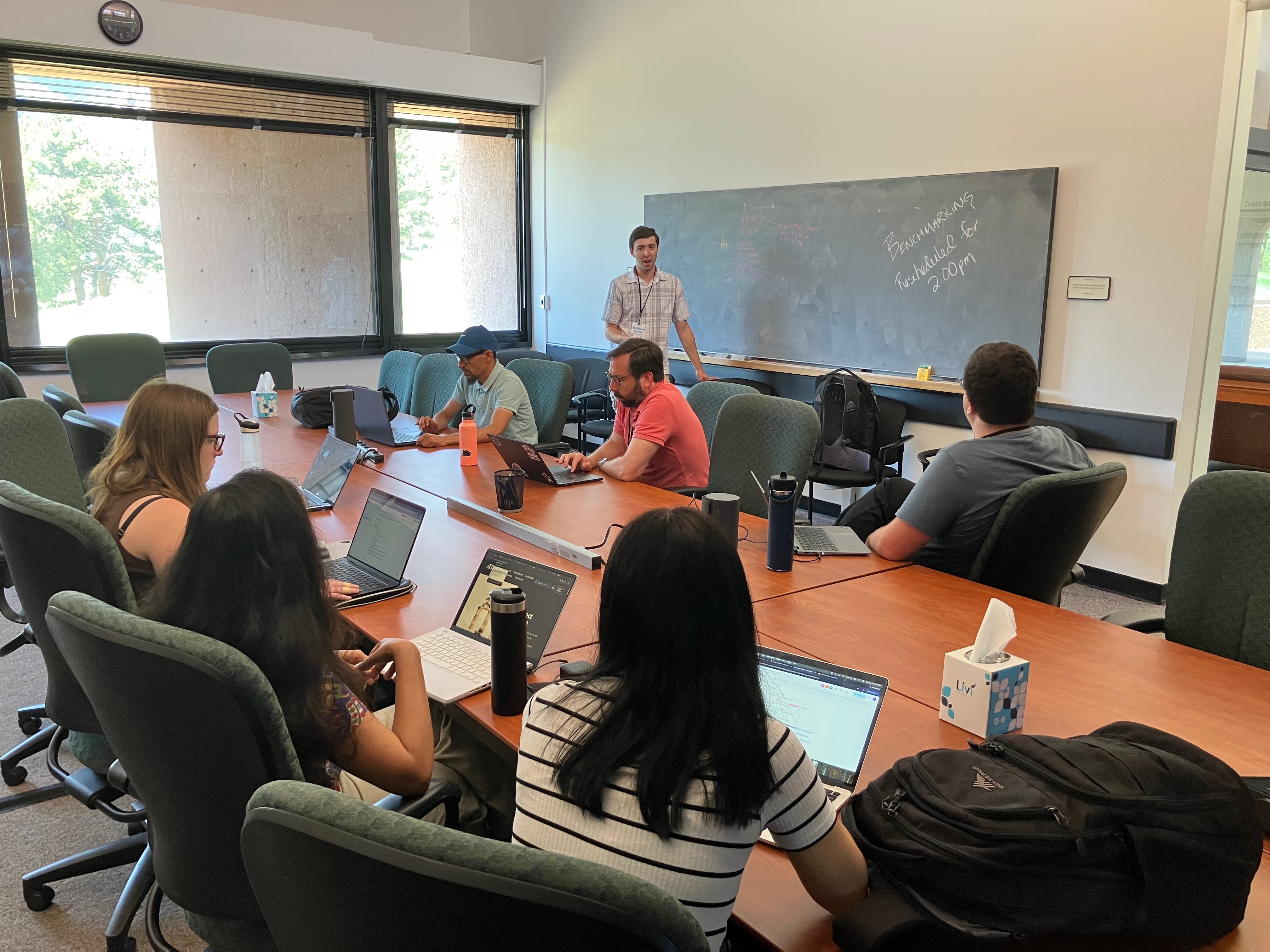 Breakout groups hard at work! Photo credits: John Clyne.