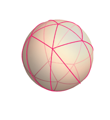 Tiling of the sphere by spherical triangles