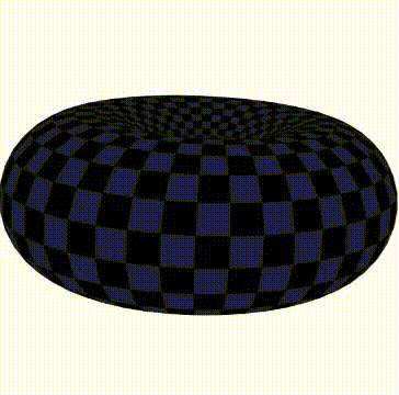 Straight Line on a curved surface