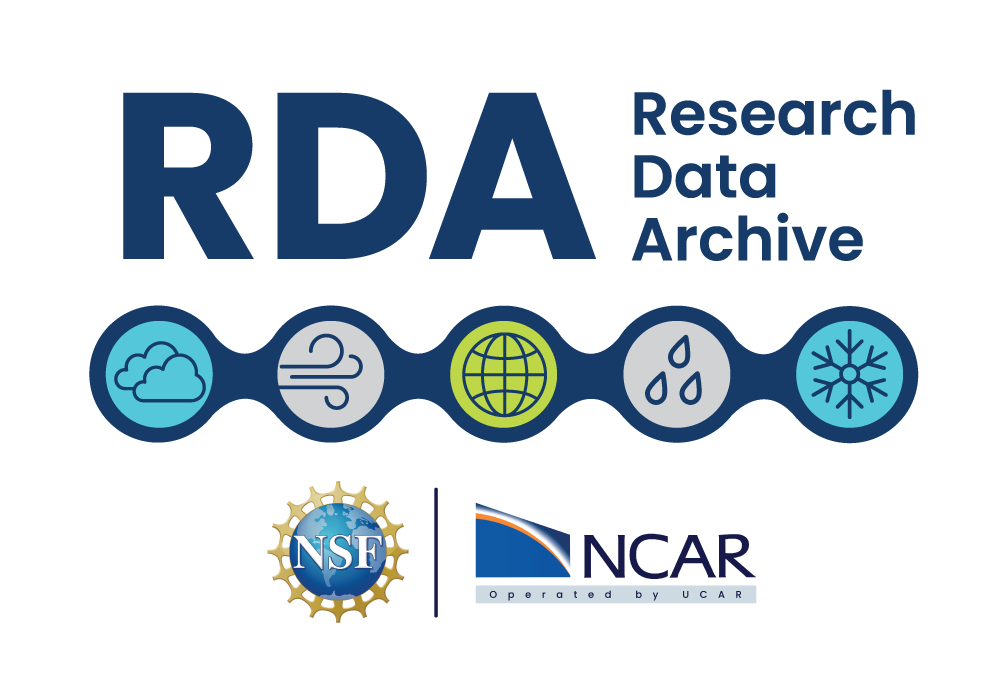 NSF NCAR RDA logo