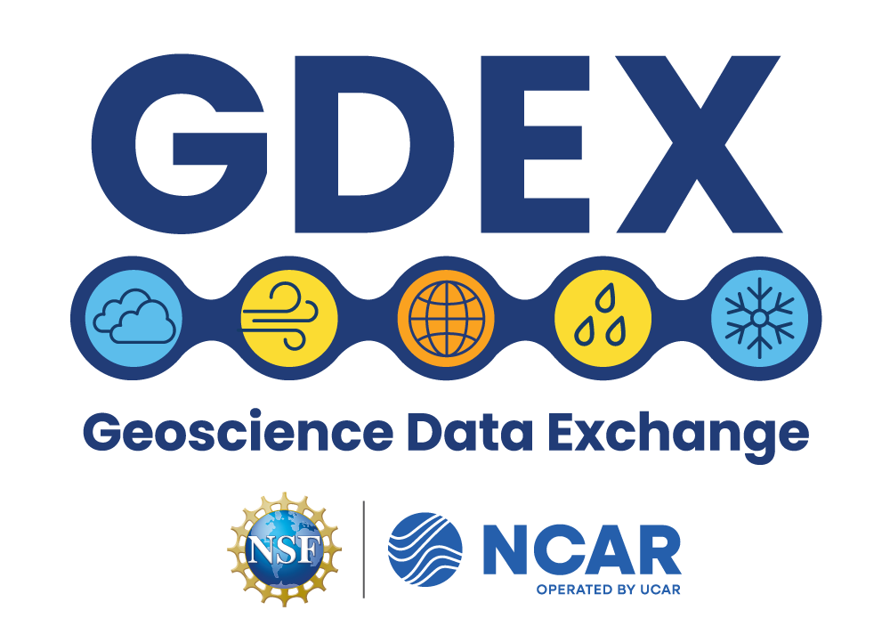 NSF NCAR GDEX logo