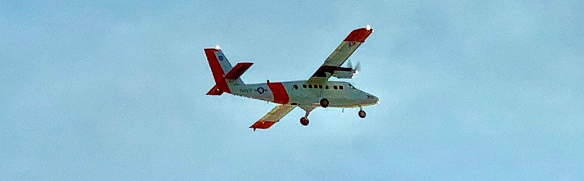 The Naval Postgraduate School Twin Otter aircraft carried the UW APL thermal infrared imager and SWESARR instrument over Grand Mesa for SnowEx 2020. (Photo by Chris Chickadel)